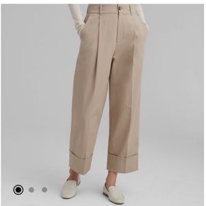 Club Monaco Cuffed High Waisted Trouser